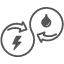 ENERGY EFFICIENCY WATER CYCLE picto
