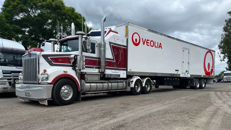 Australia MW Trailer on the road